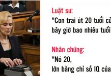 20 đoạn hội thoại có 1-0-2 tại tòa án được ghi chép lại khiến thẩm phán không nhịn được cười